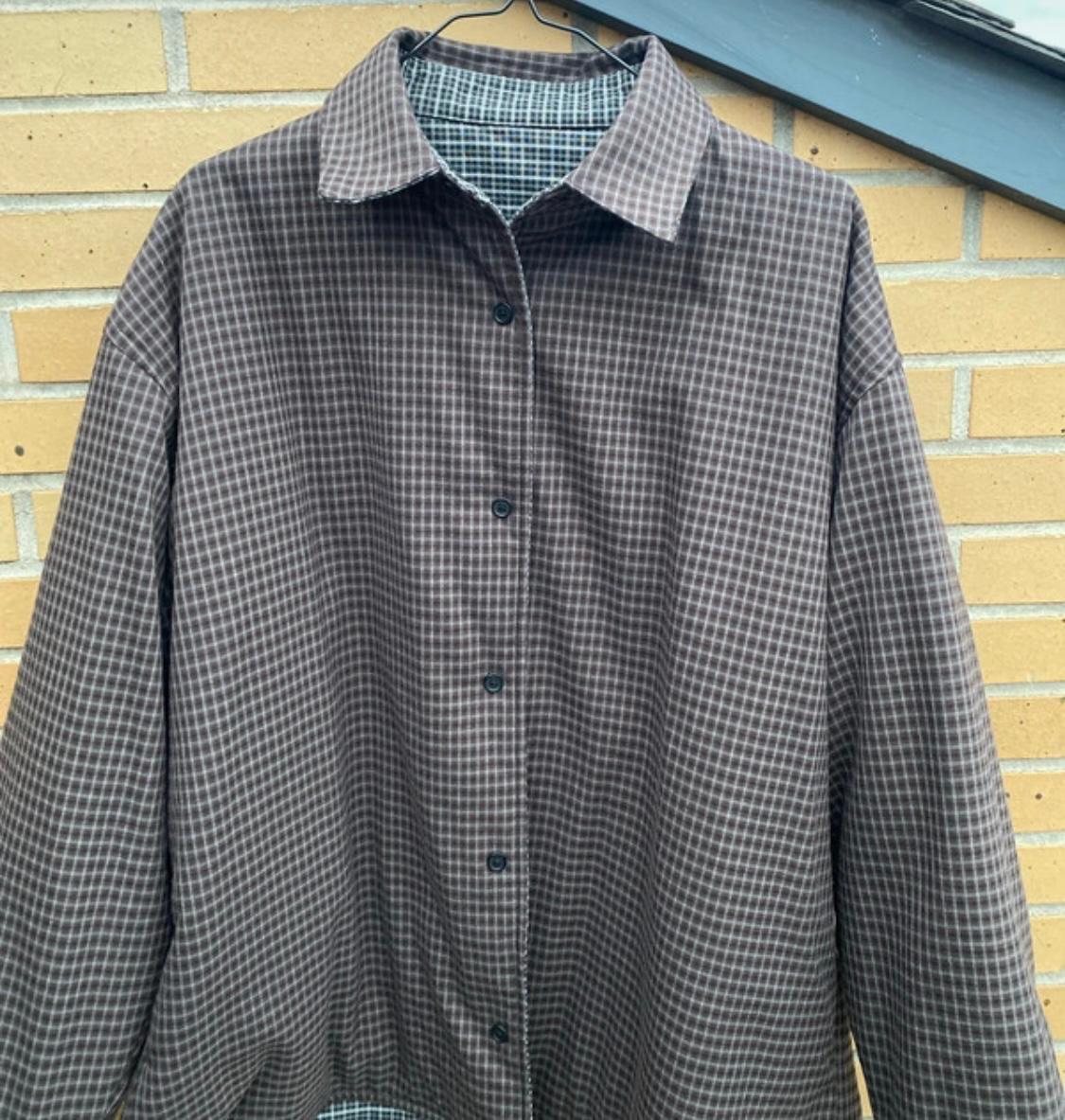 REVERSIBLE CHECK OVERSHIRT - Image 2