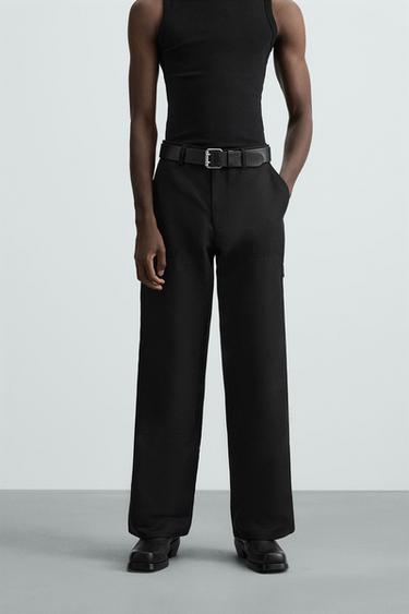 CARPENTER POCKET TROUSERS - Black by Zara