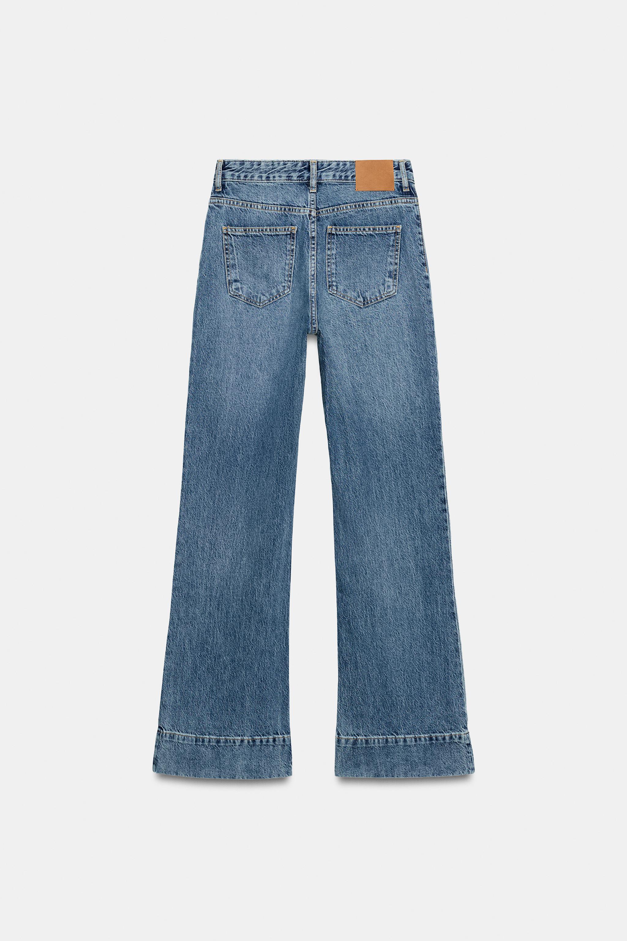 JEAN ZW COLLECTION FLARE TAILLE HAUTE À POCHES