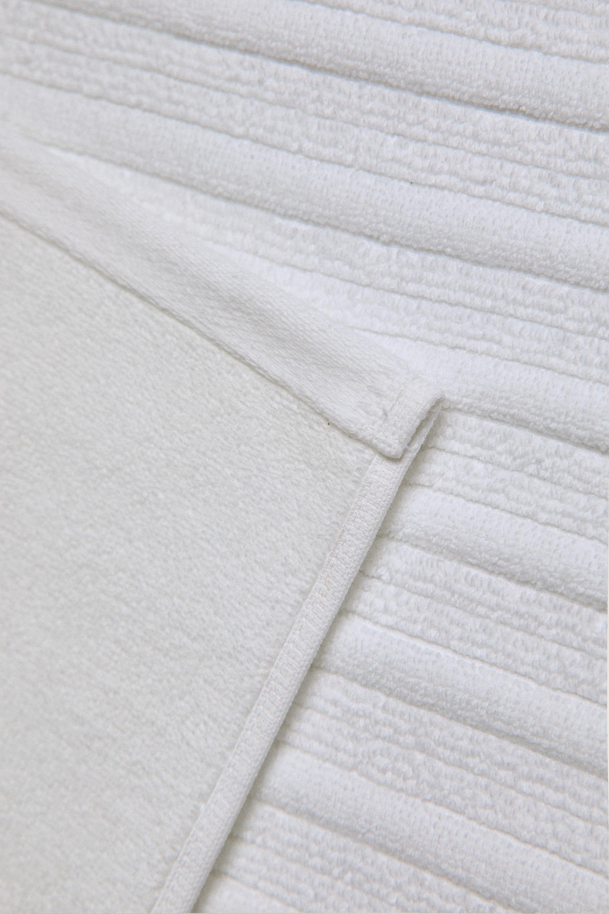 TAPIS DE BAIN VELOURS RAYURES