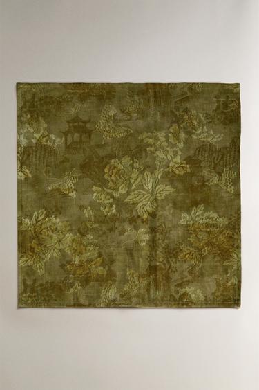 SERVIETTES DE TABLE RÉVERSIBLES SATINÉES (LOT DE 2) | MARISA BERENSON - Corail de Zara - Image 1