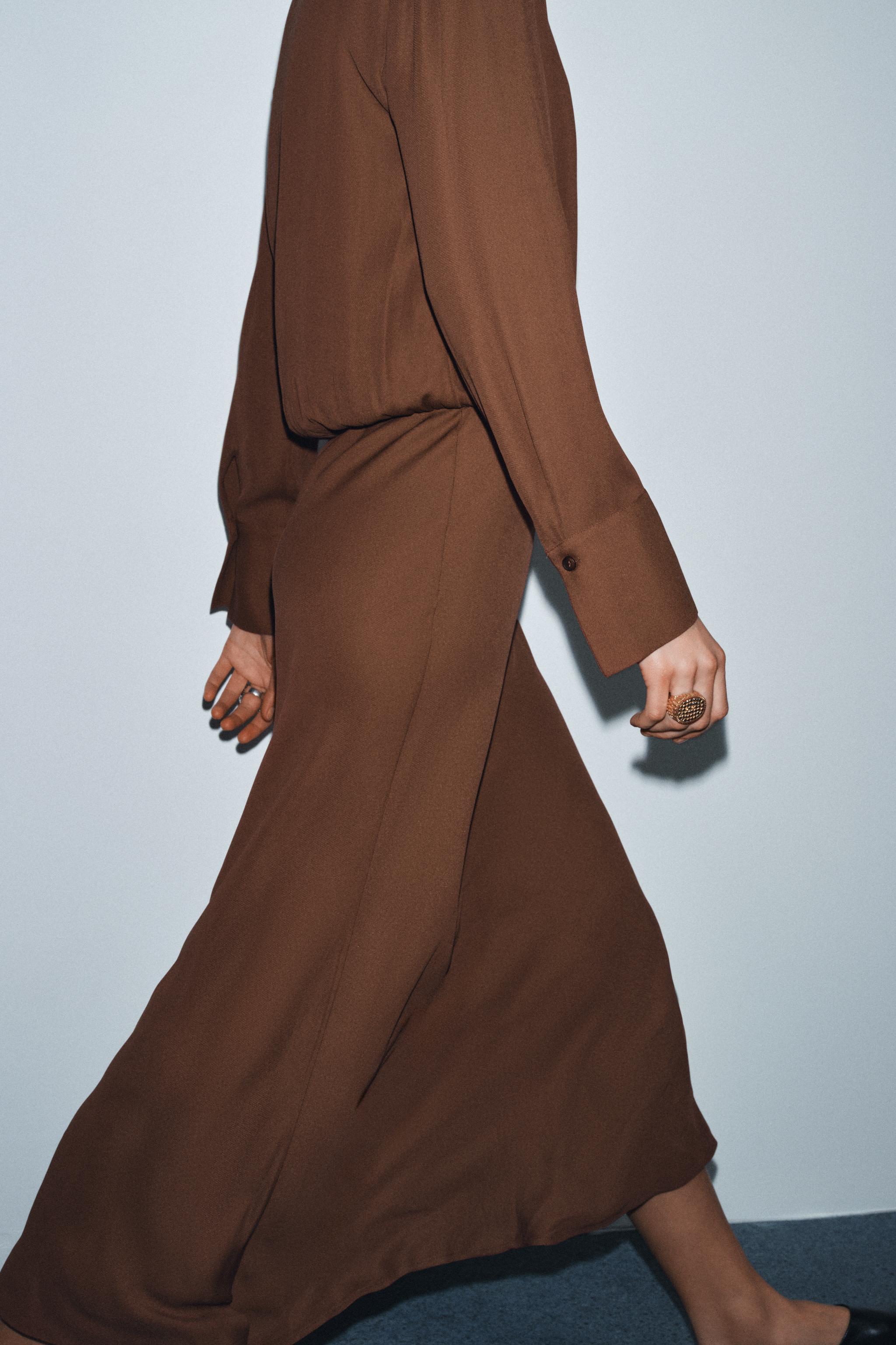 ROBE FLUIDE CROISÉE ZW COLLECTION LIMITED EDITION