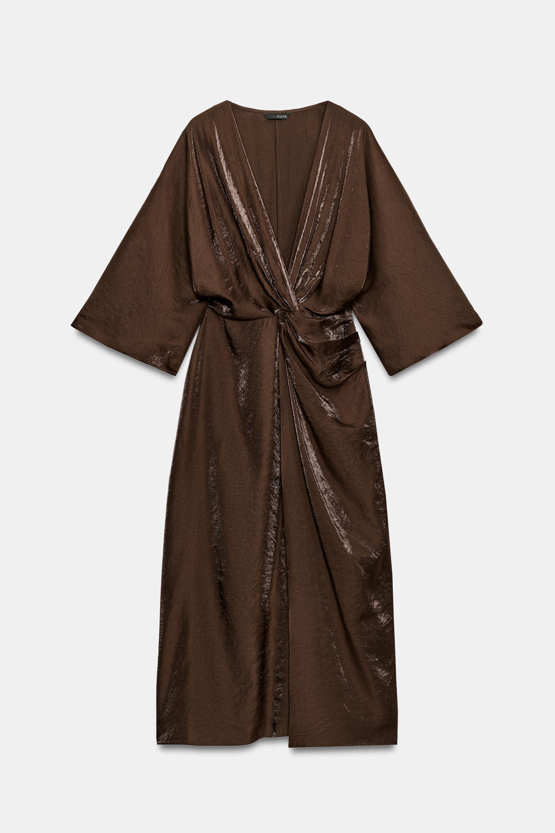 Satin Midi Dress