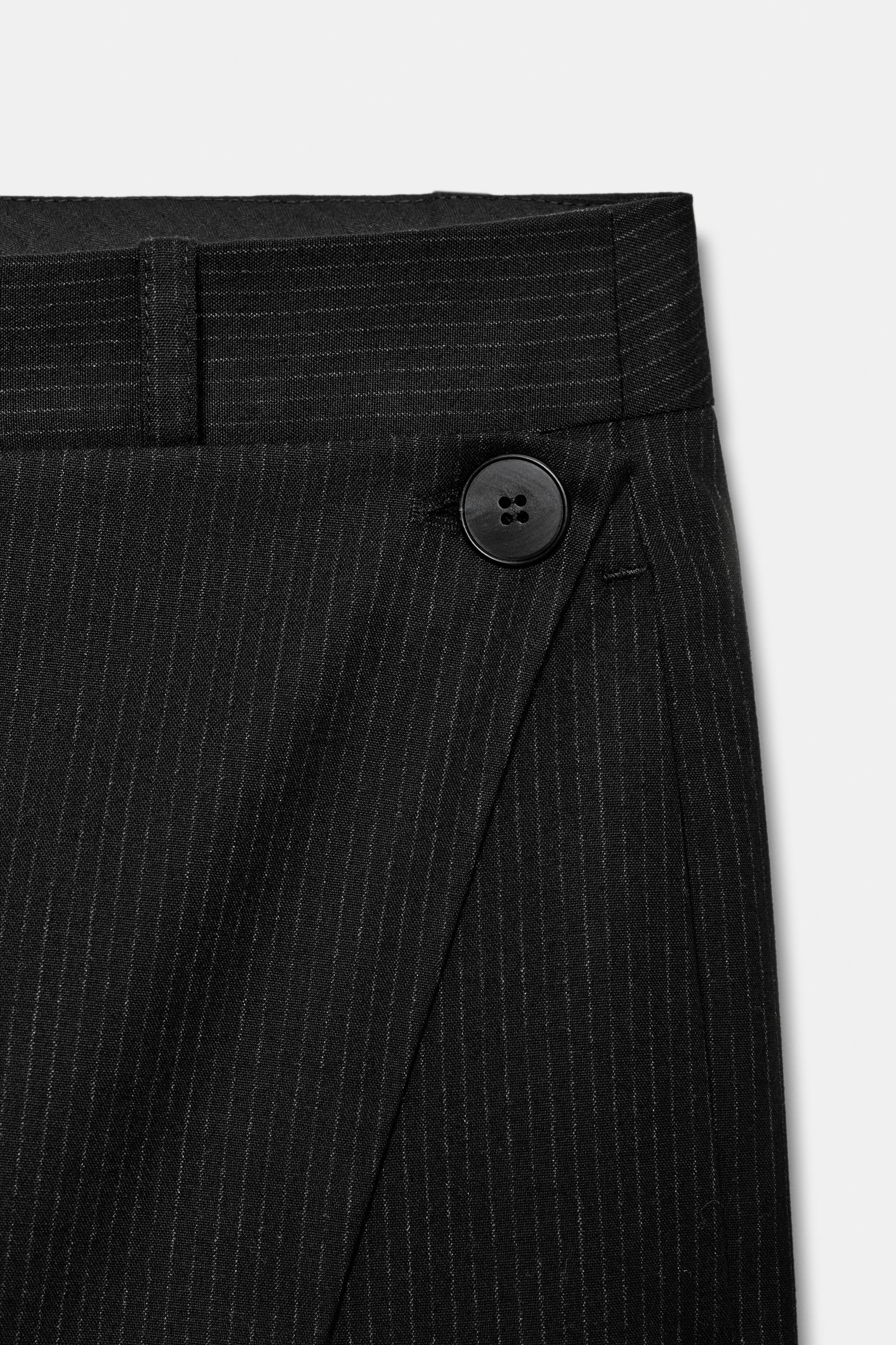 ZW COLLECTION PINSTRIPE PAREO PANTS
