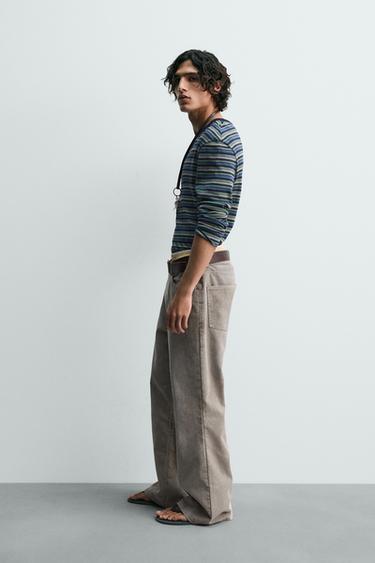 RIBBED STRIPED T-SHIRT - Multicoloured by Zara - Image 3