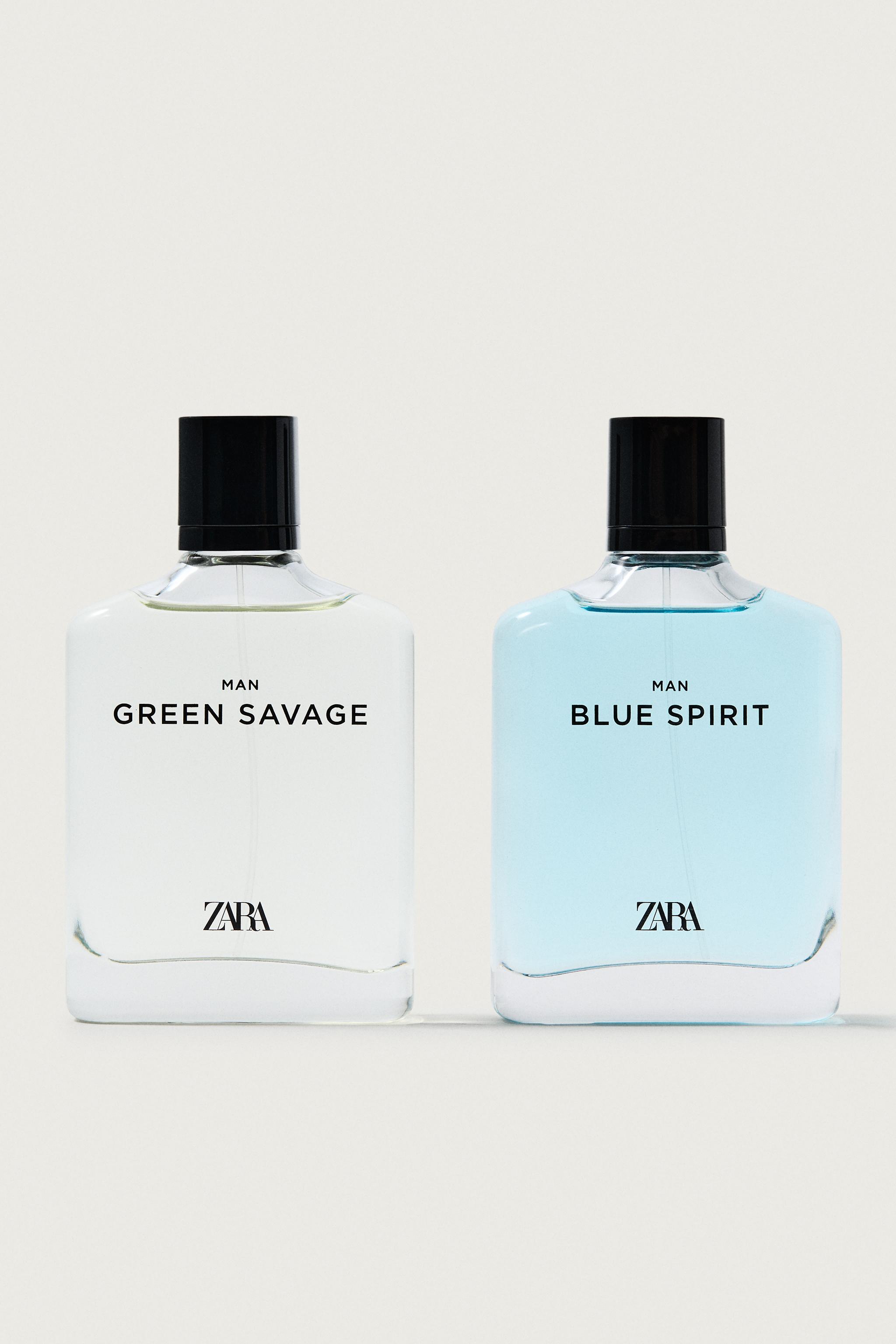 GREEN SAVAGE + BLUE SPIRIT EDT 2X100 ML (3.4 FL. OZ) — TINTED LEATHER