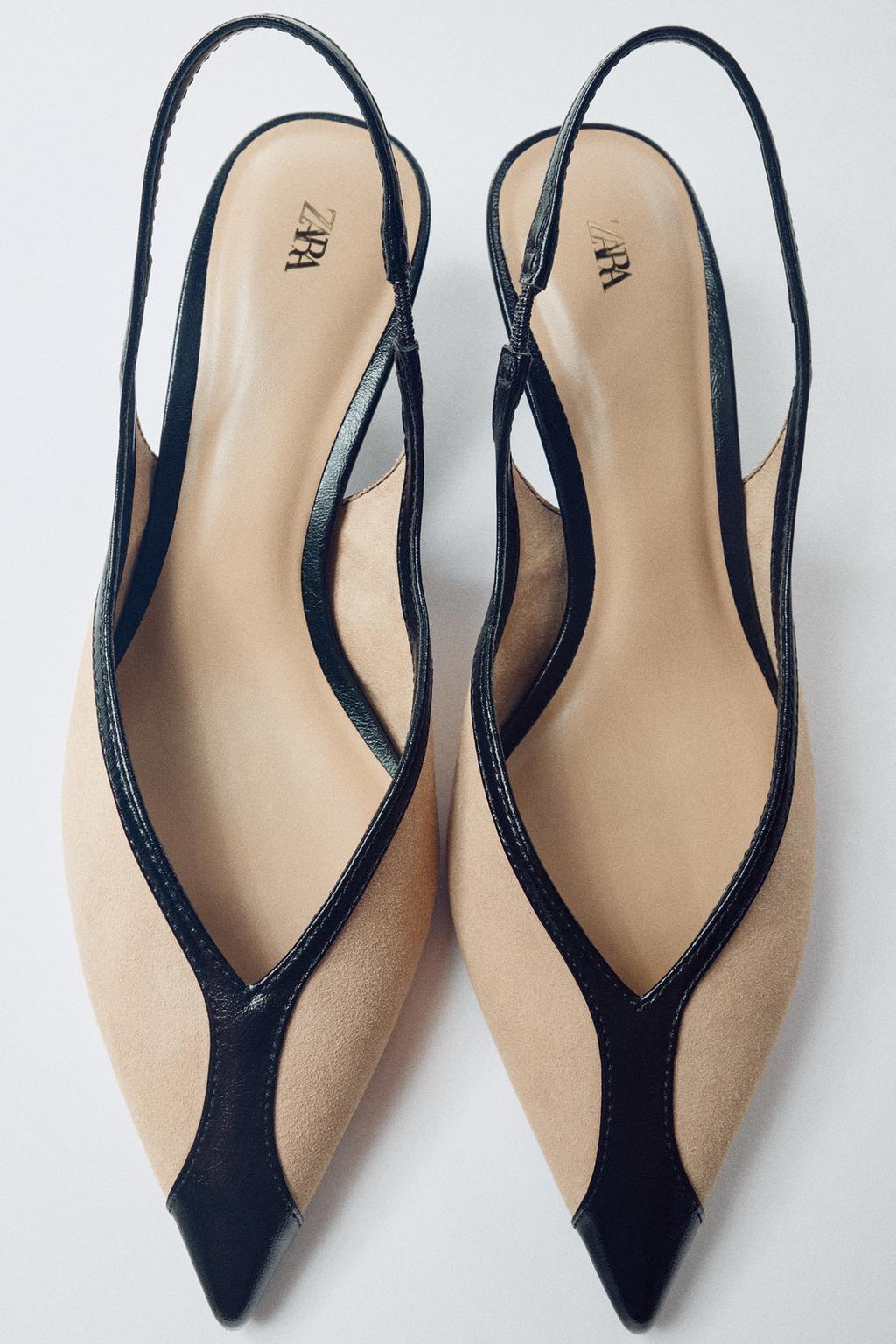 COMBINED SLINGBACK SHOES