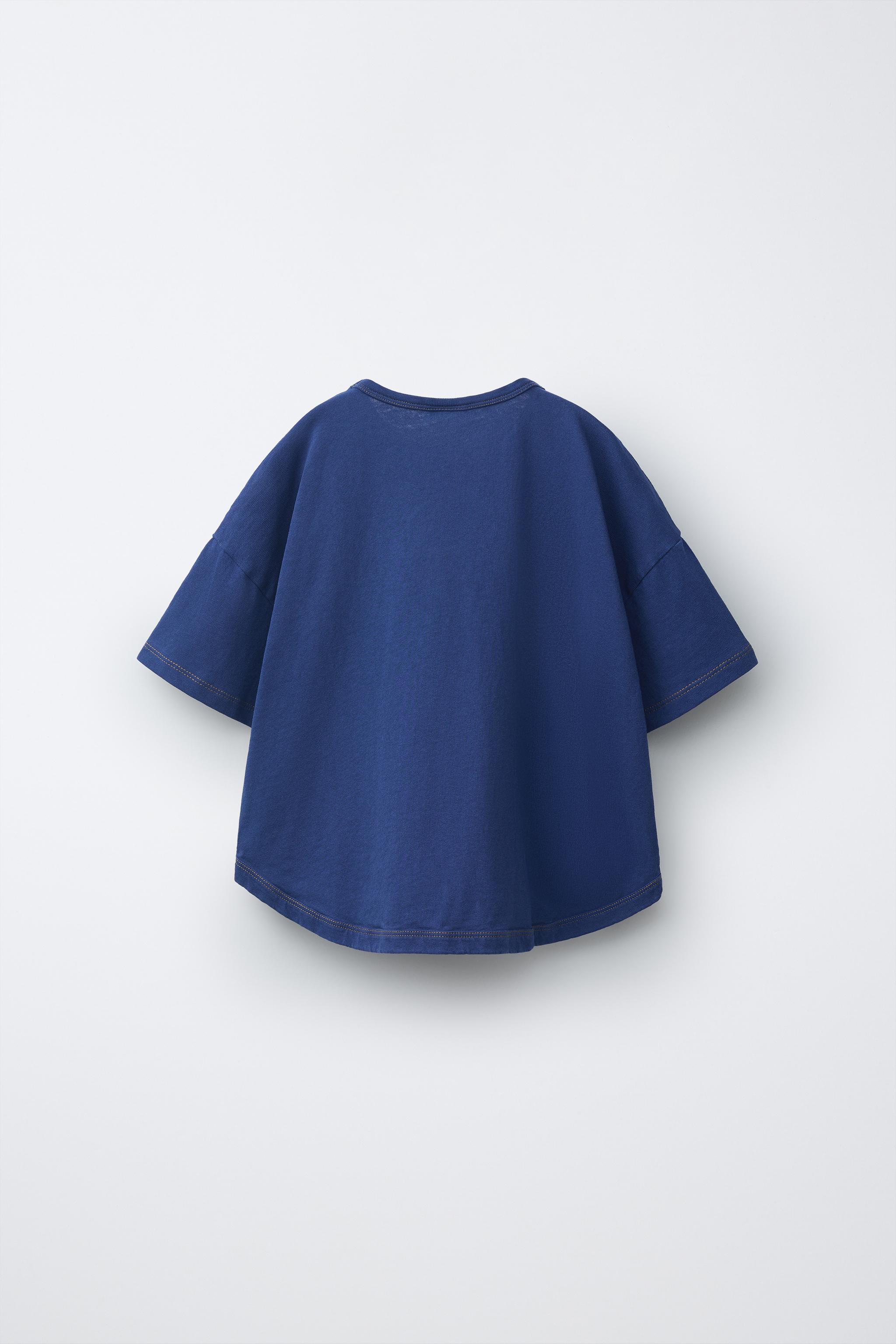 ZARA TIMELESS - PLAIN COTTON T-SHIRT
