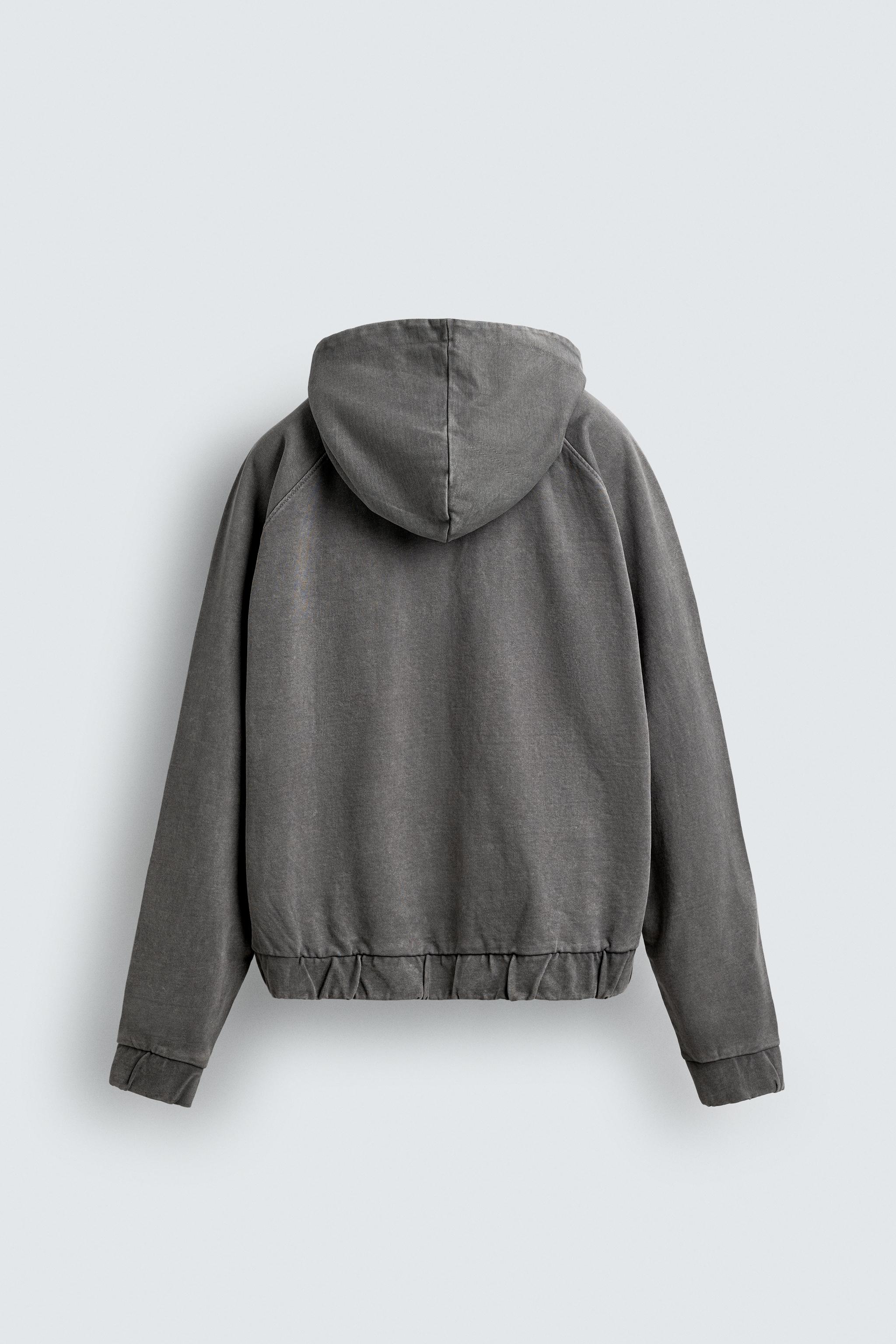 ボクシーフィット フーディ - カーキ | ZARA Japan / 日本