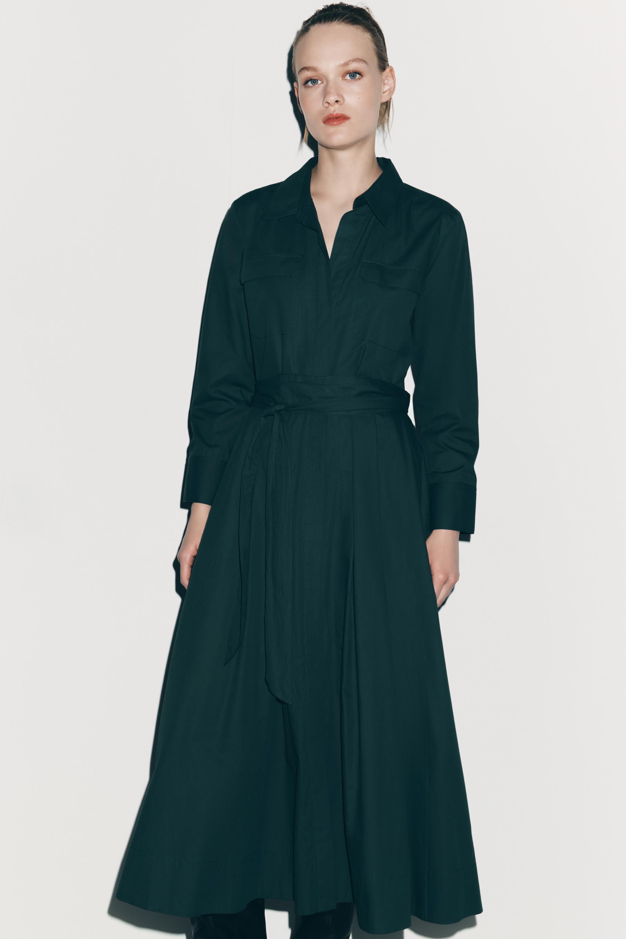 Women's Green Dresses | ZARA South Africa