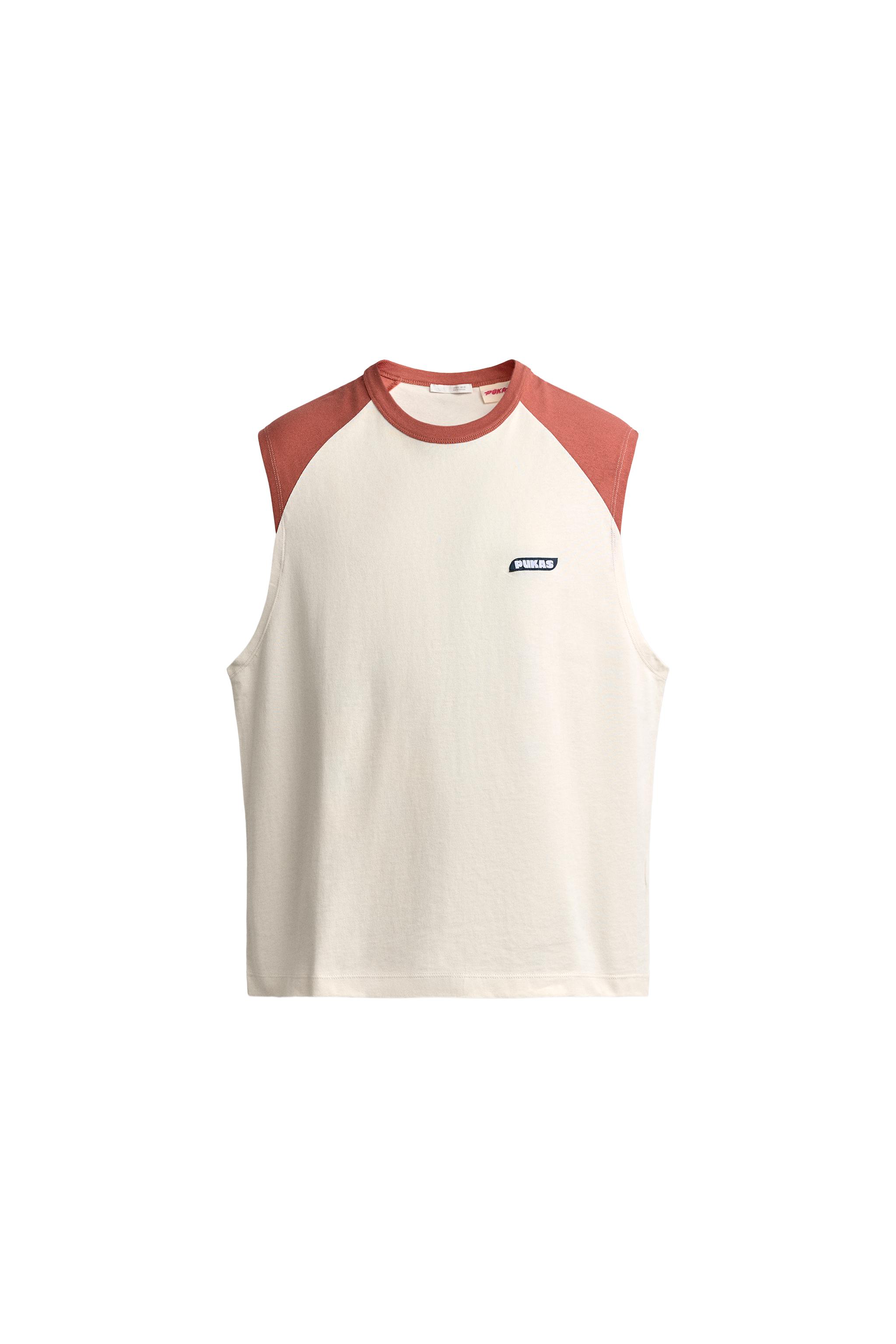 CAMISETA TANK COLOR BLOCK PUKAS SURF X ZARA