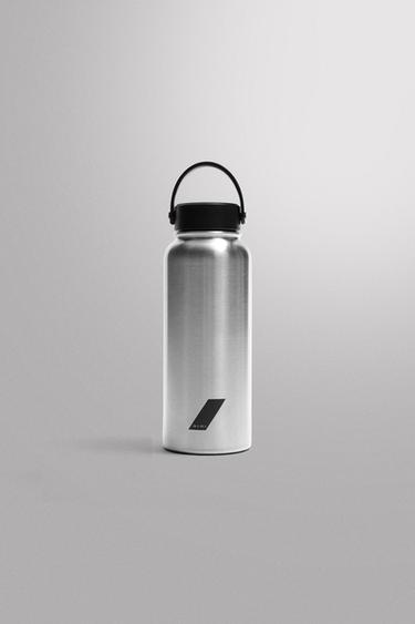 1L STAINLESS STEEL BOTTLE - Silver by Zara
