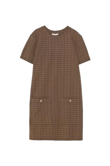 CHECK DRESS