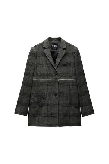 ZIPPERED BLAZER DRESS ZW COLLECTION