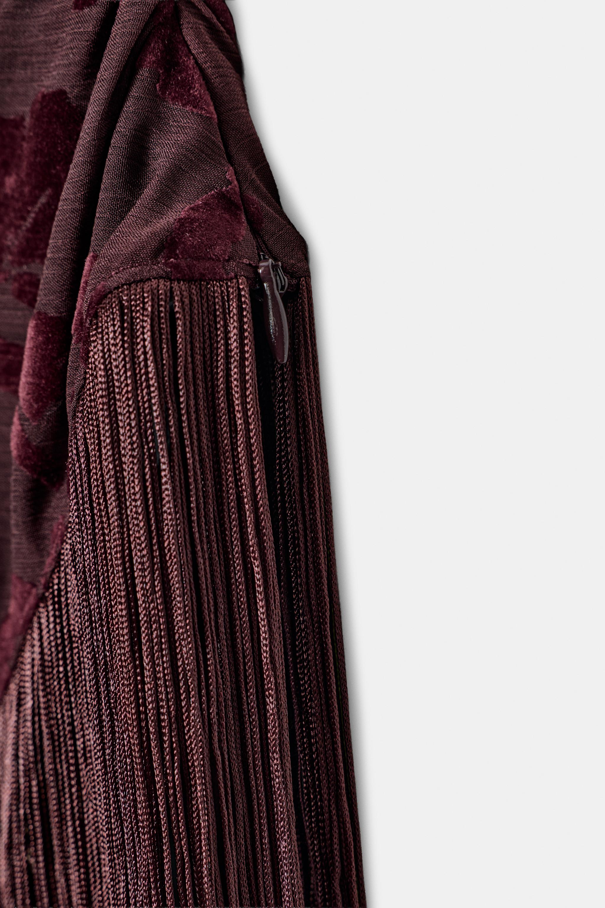 ASYMMETRIC FRINGED BURN-OUT TOP