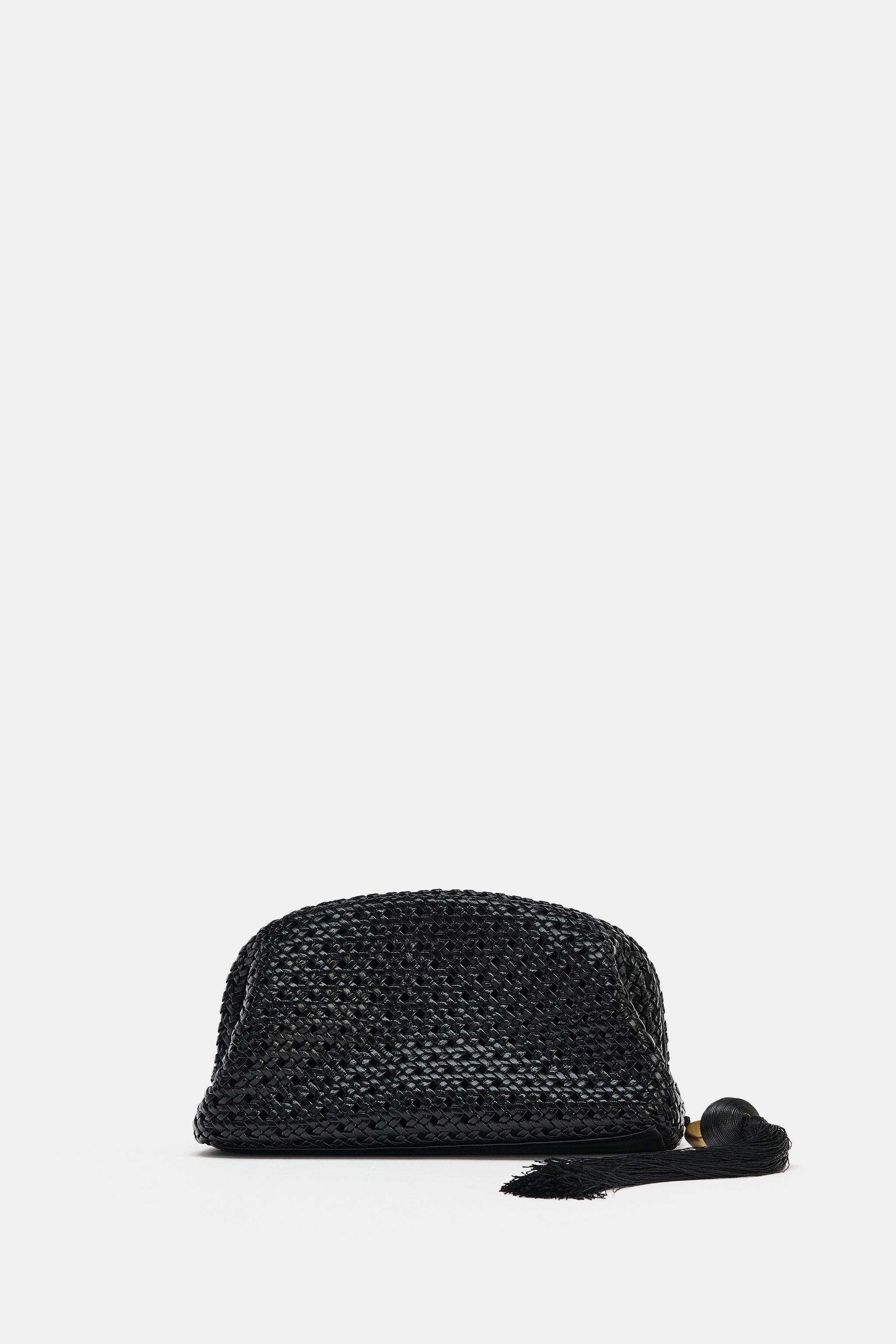Женские сумки Zara WOVEN POUCH
