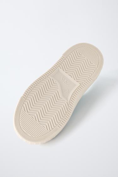 BASIC SNEAKERS - Green by Zara - Image 6