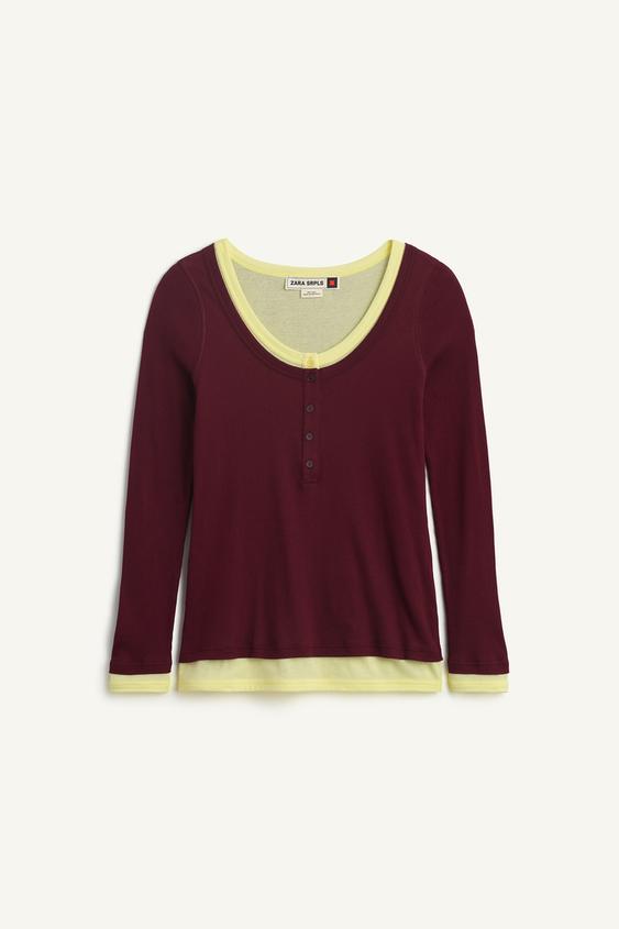 CTTN DBL TSHRT 16 from Zara - $69.90