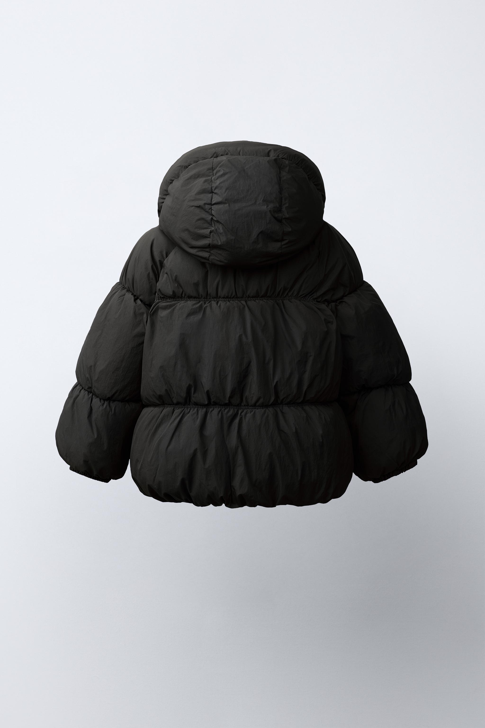 Детские куртки Zara WATER REPELLENT PUFFER COAT — фото 4