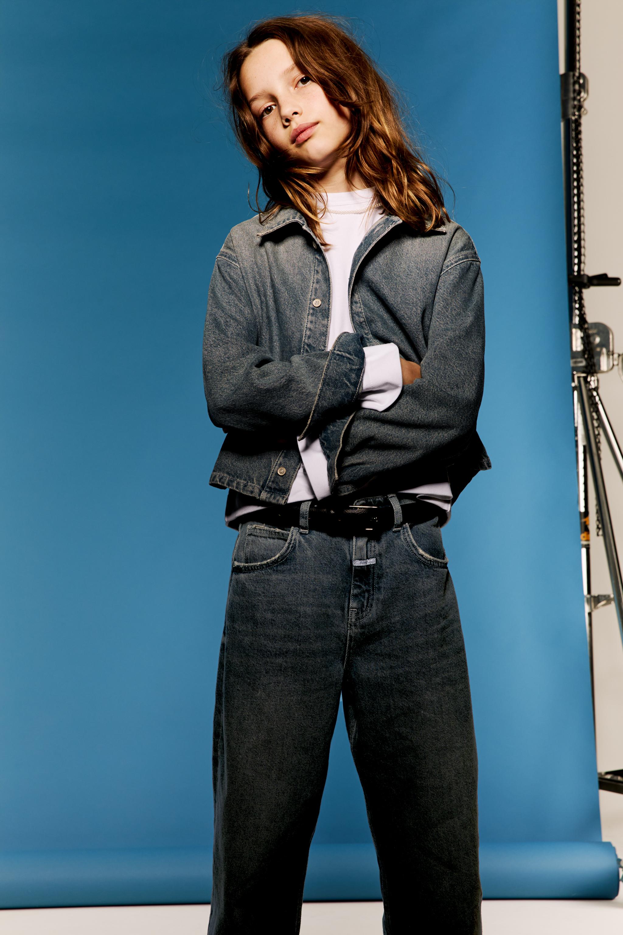 CLOSED © DENIM SHIRT - Blue | ZARA United States