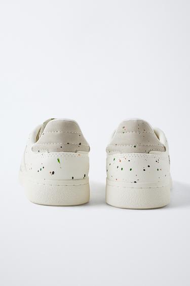 TENNIS EFFET PEINTURE - Blanc de Zara - Image 4