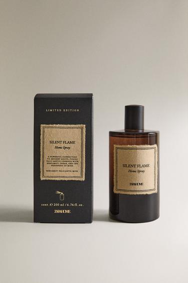 (200 ML) SILENT FLAME DIFFUSER SPRAY - Dark grey marl by Zara