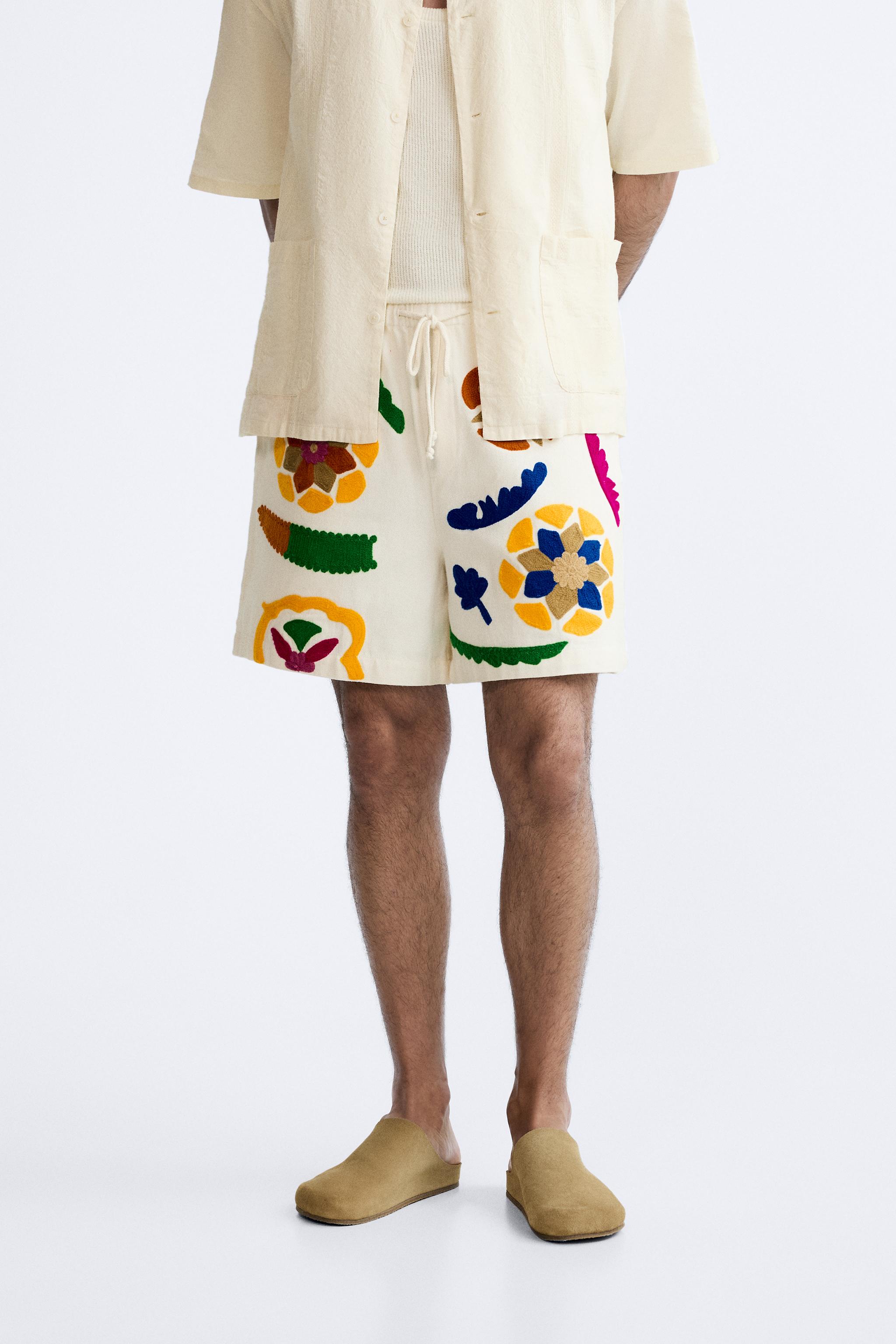 EMBROIDERED SHORTS LIMITED EDITION