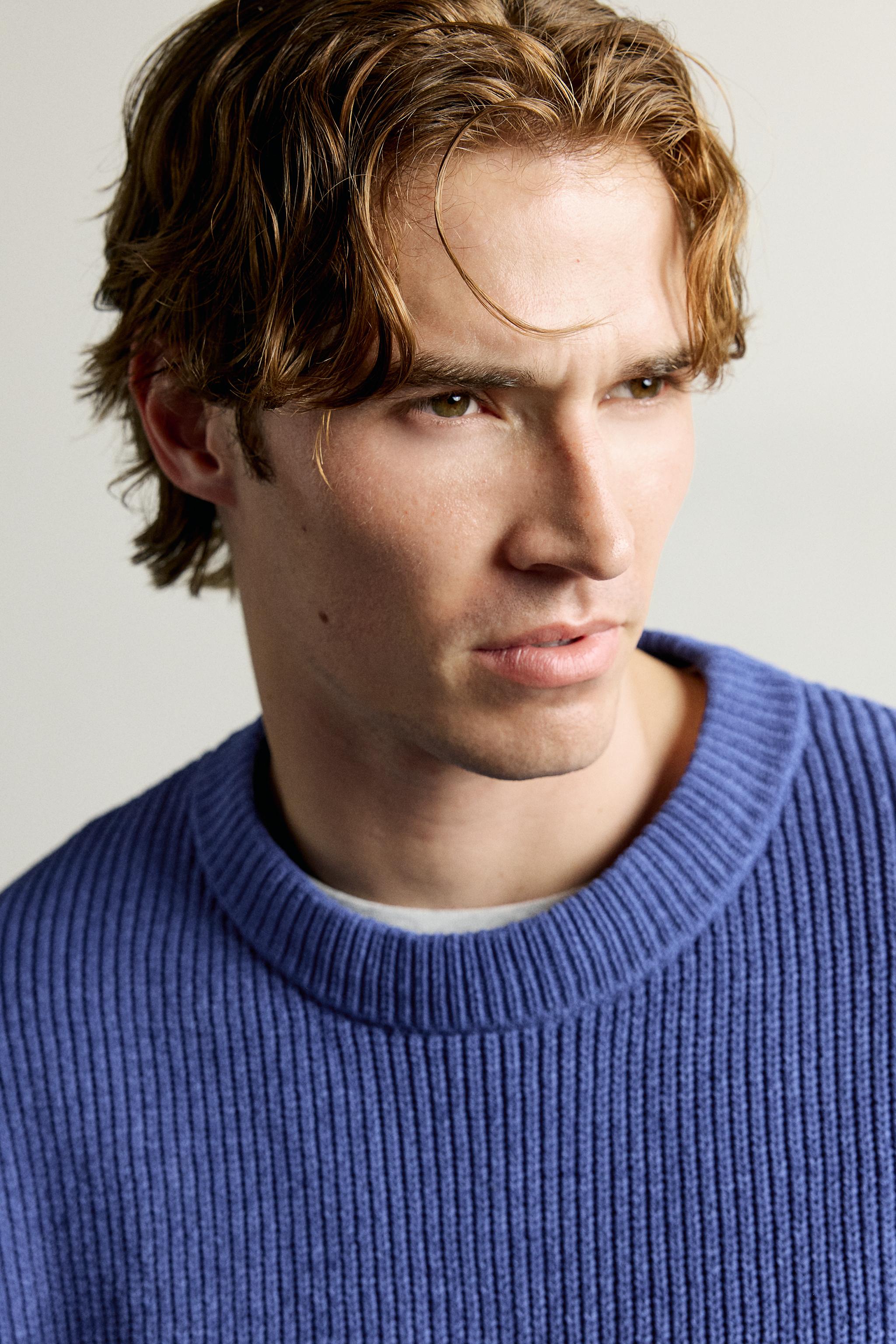PULL COUPE DÉCONTRACTÉE CHENILLE