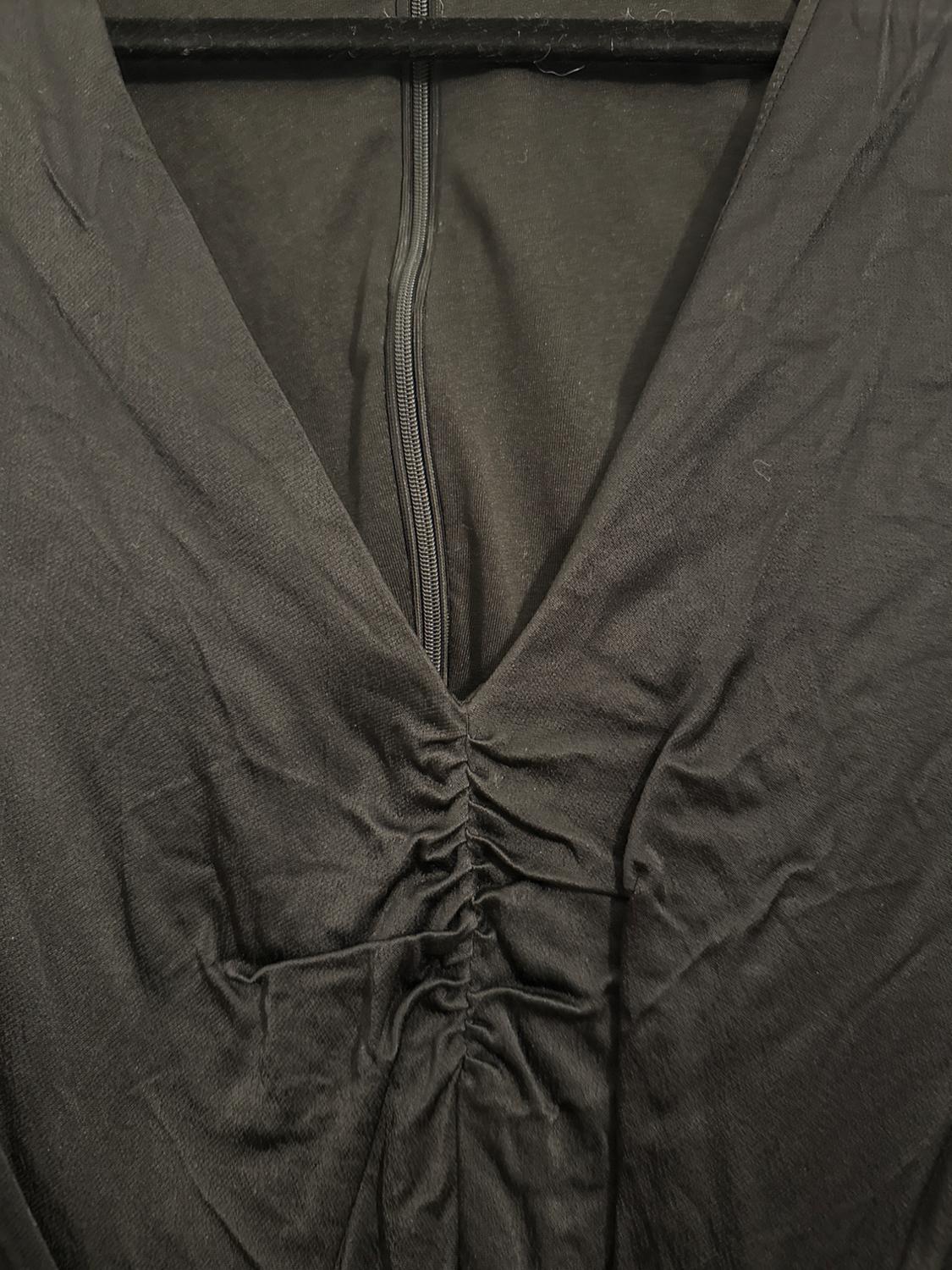 RUCHED SATIN EFFECT BODYSUIT - Image 3