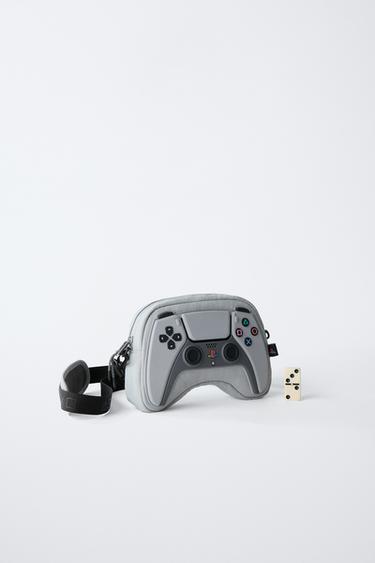 PLAYSTATION ™ 30TH ANNIVERSARY CROSSBODY BAG - Grey by Zara - Image 4