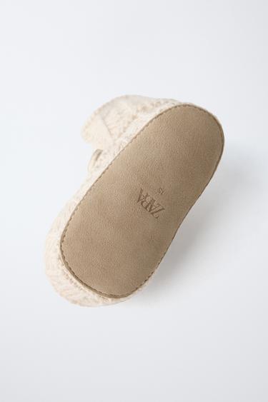 BOOTIES WITH DETAIL - Ecru White by Zara - Image 4