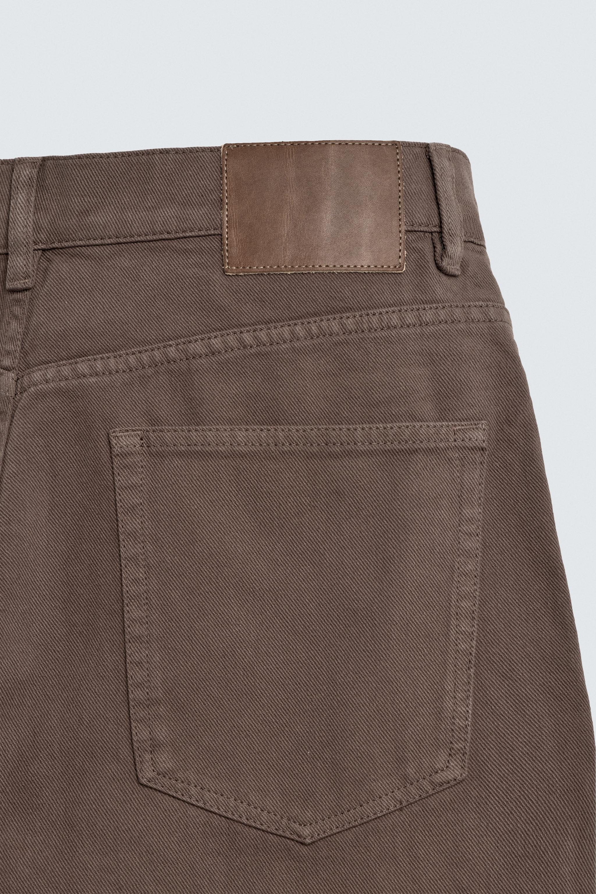 WASHED STRAIGHT FIT JEANS