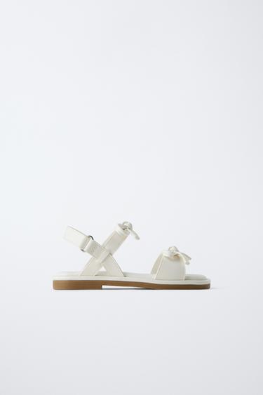 SANDALIA LAZOS - Blanco de Zara