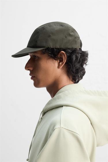 FLAT PEAK TECHNICAL CAP - Earth by Zara - Image 1