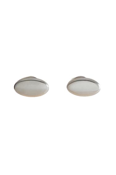 PACK OF OVAL METAL DOOR KNOBS (PACK OF 2) - Silver by Zara