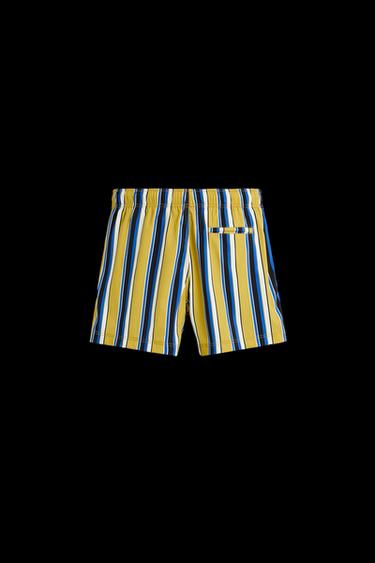 Zara STRIPED MID-LENGTH SWIMSUIT - various