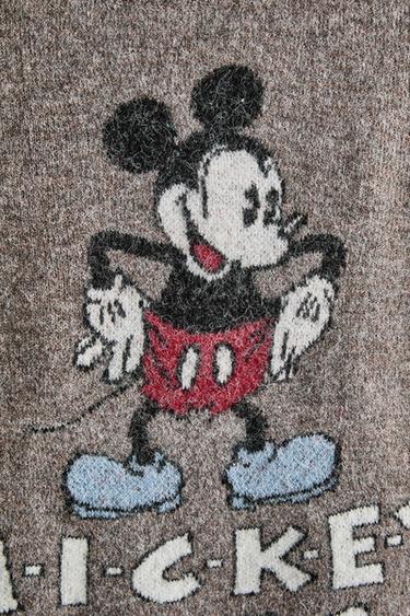 MICKEY MOUSE ©DISNEY SWEATER - Brown / Taupe by Zara - Image 3