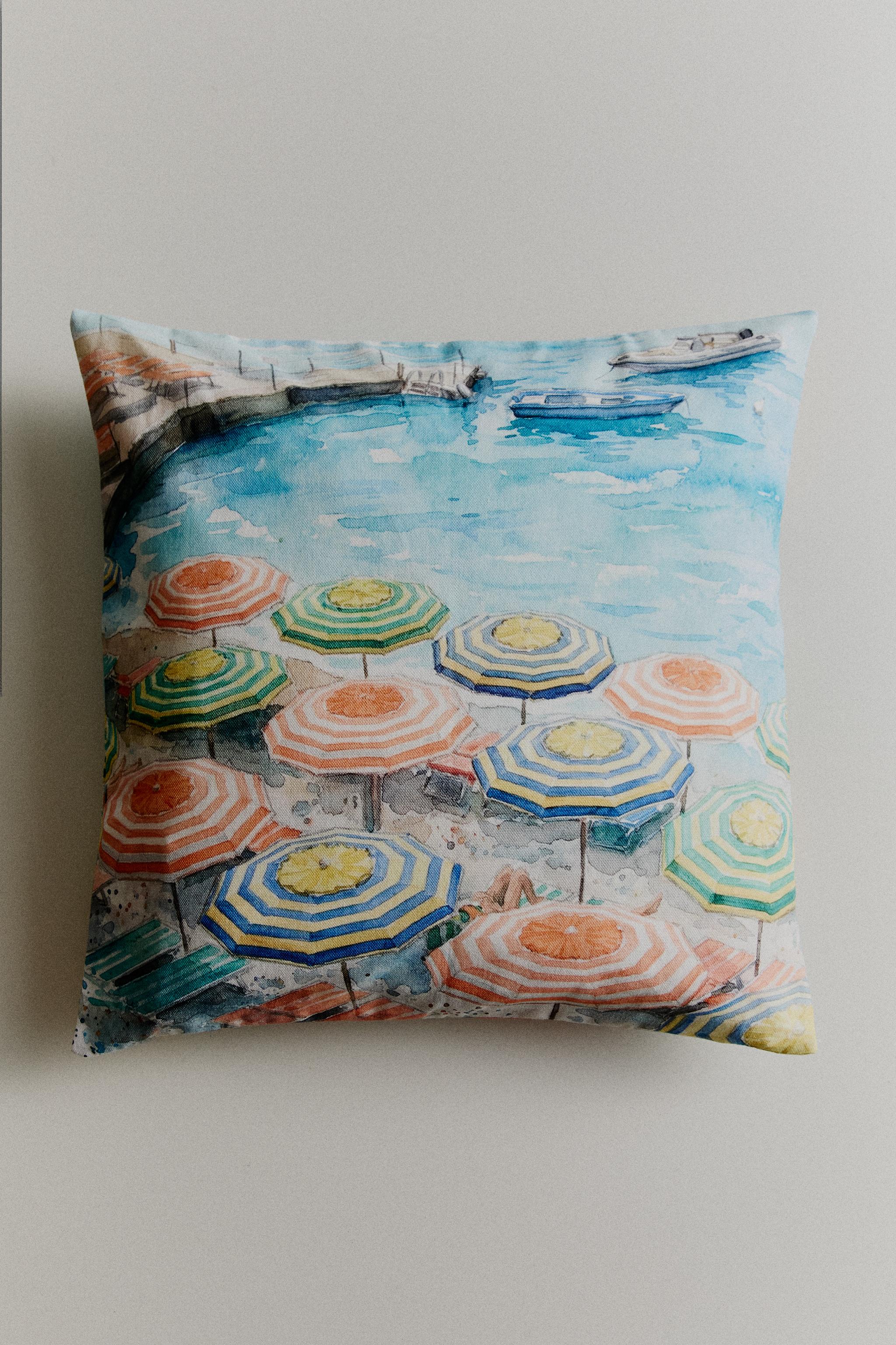 UMBRELLA THROW PILLOW COVER