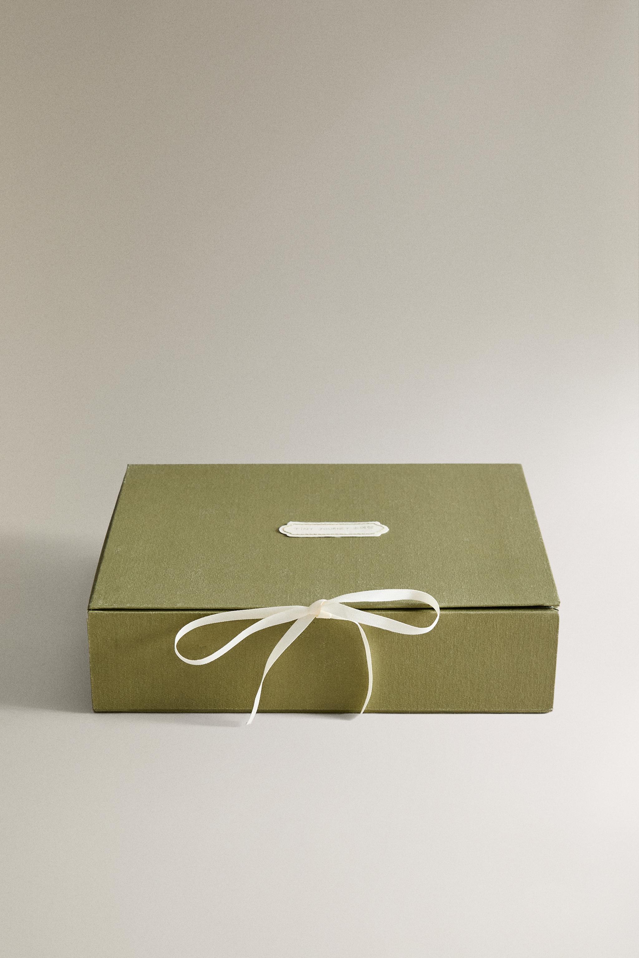 CAIXA DE LEMBRANÇAS PARA BEBÊ - Verde-médio | ZARA Brasil