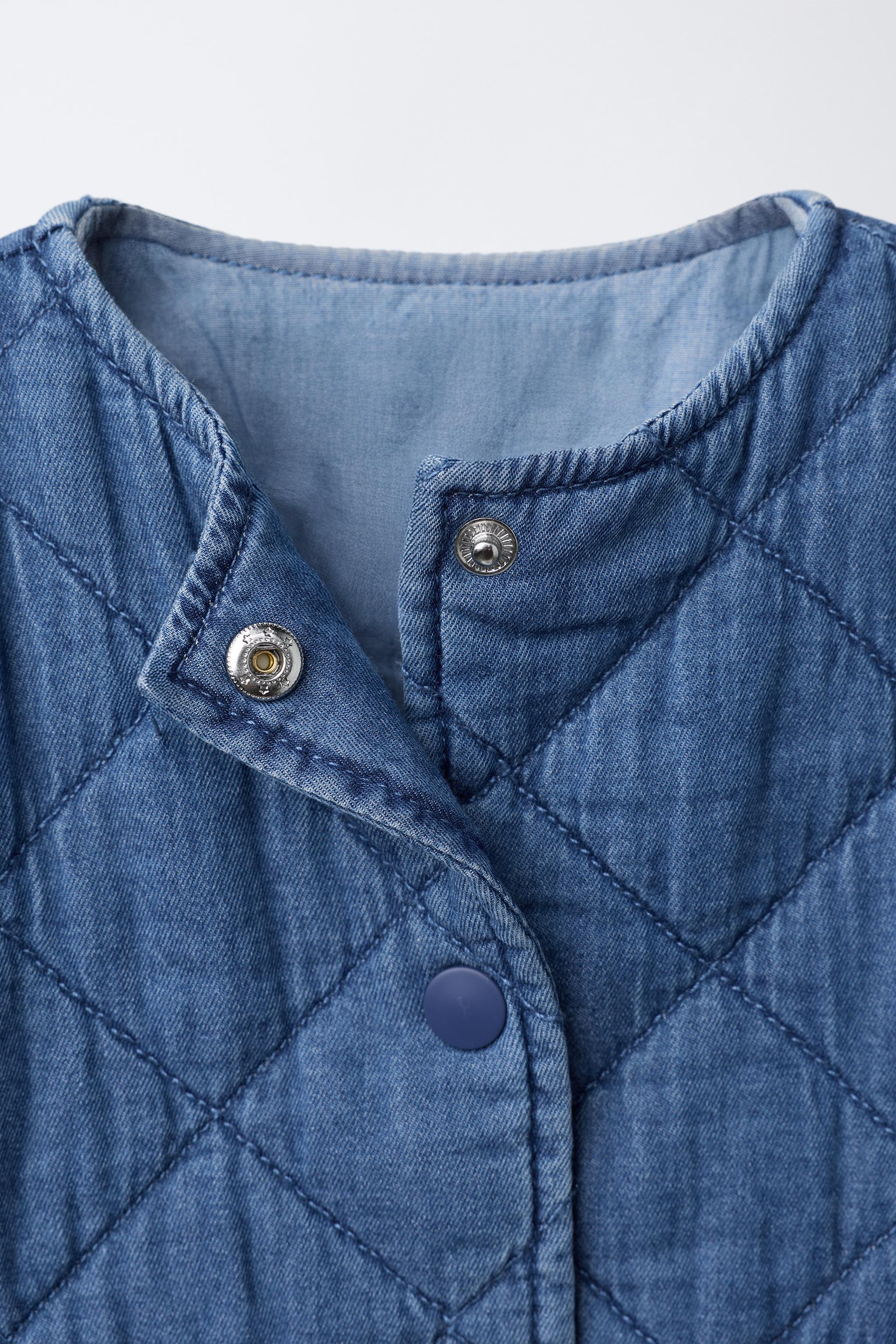 PADDED DENIM JACKET