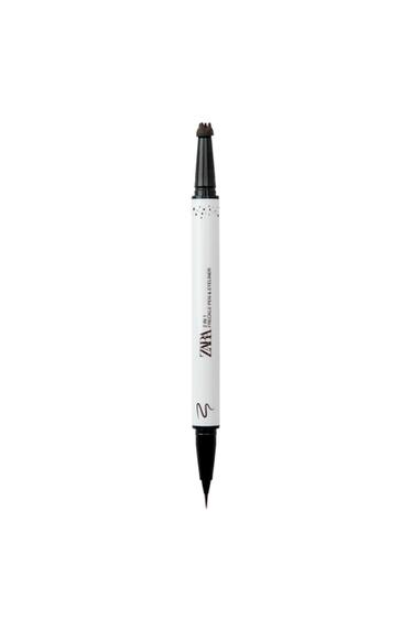 DÚO DE LAPIS PARA PENCAS + EYELINER - BROWN de Zara