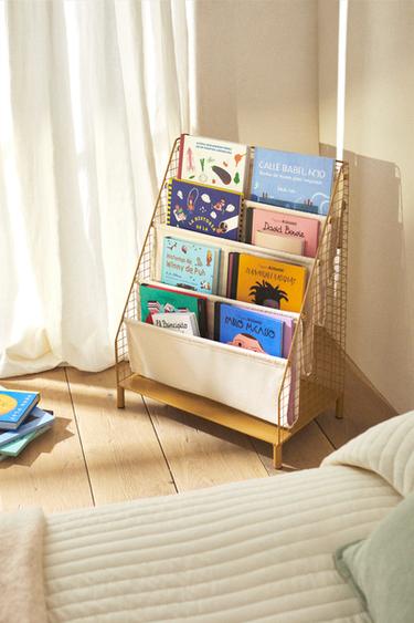 BIBLIOTHÈQUE ENFANT MÉTAL - Moutarde de Zara - Image 6