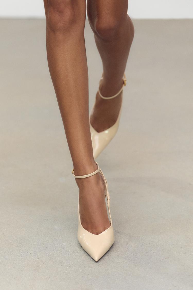 PATENT-EFFECT HIGH HEELS