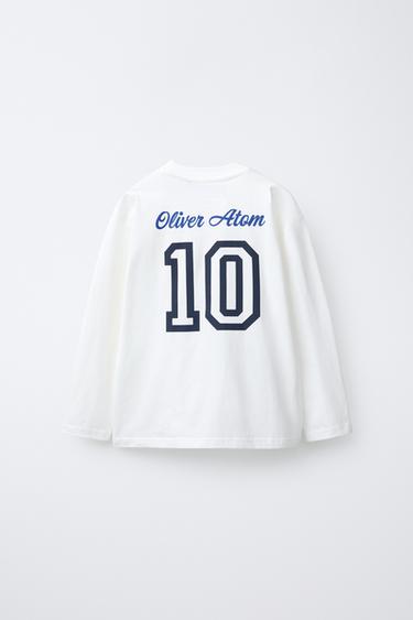 T-SHIRT OLIVER ET BENJI © CHAMPIONS - Blanc de Zara - Image 1