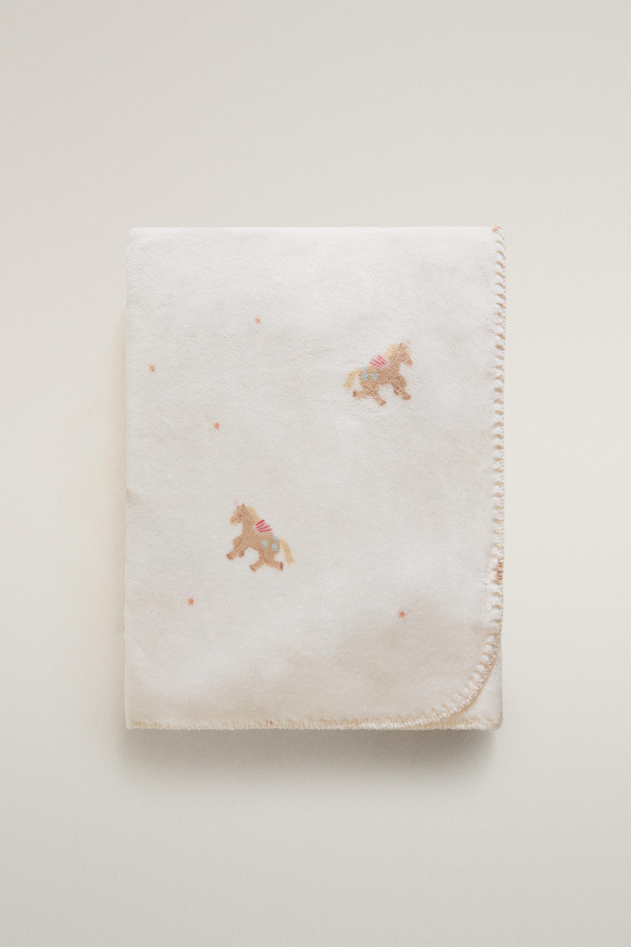 COUVERTURE ENFANT LICORNES