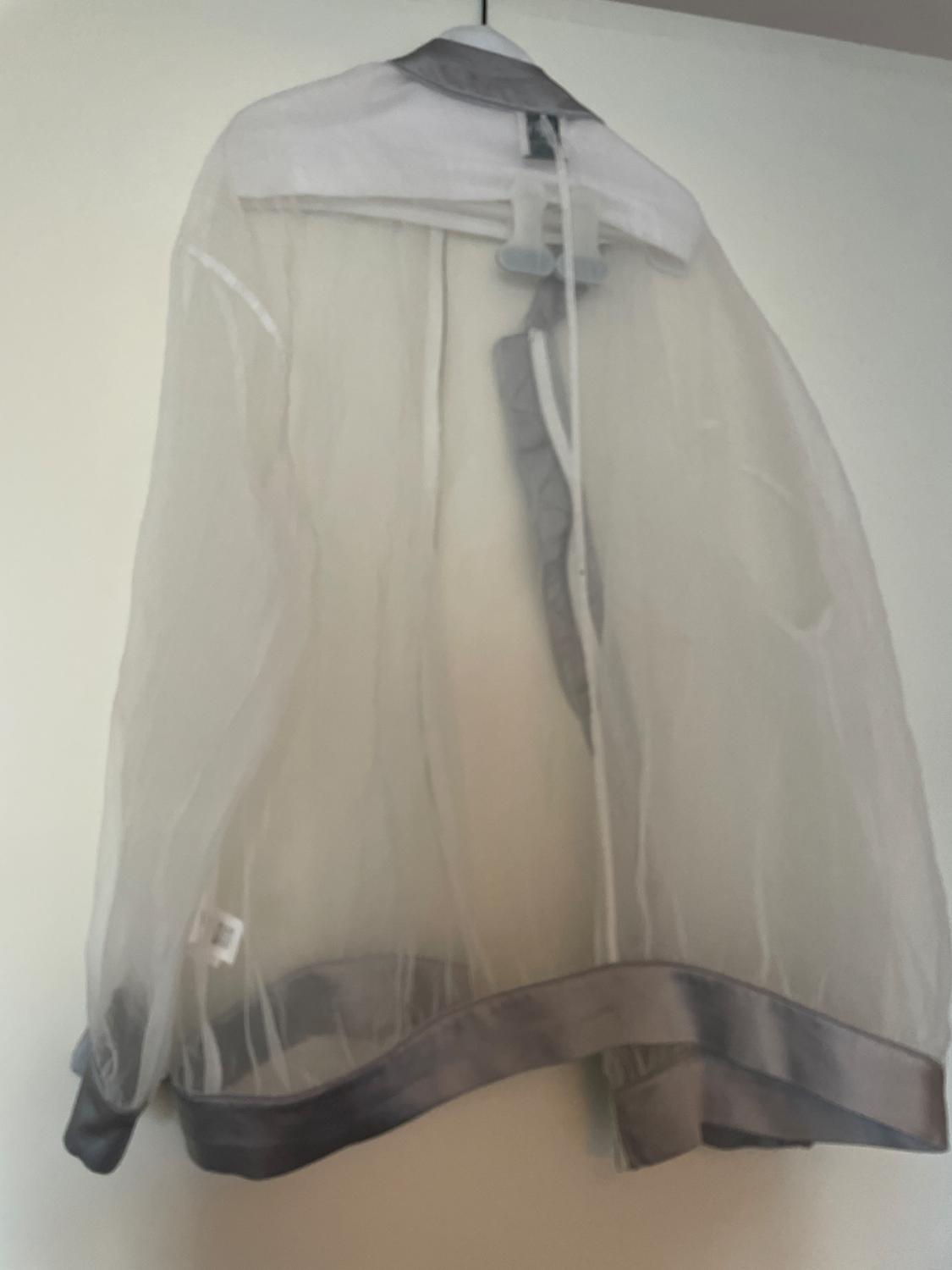 SATIN ORGANZA BOMBER JACKET - Image 2