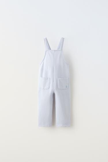 COMBINAISON LONGUE EN PELUCHE - Mauve clair de Zara
