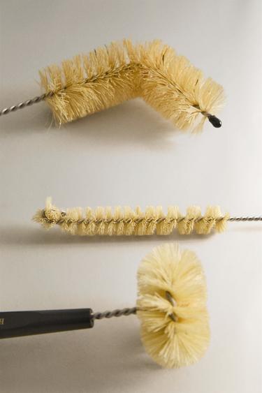 MULTI-PURPOSE WASHING UP BRUSH SET - Black by Zara - Image 4