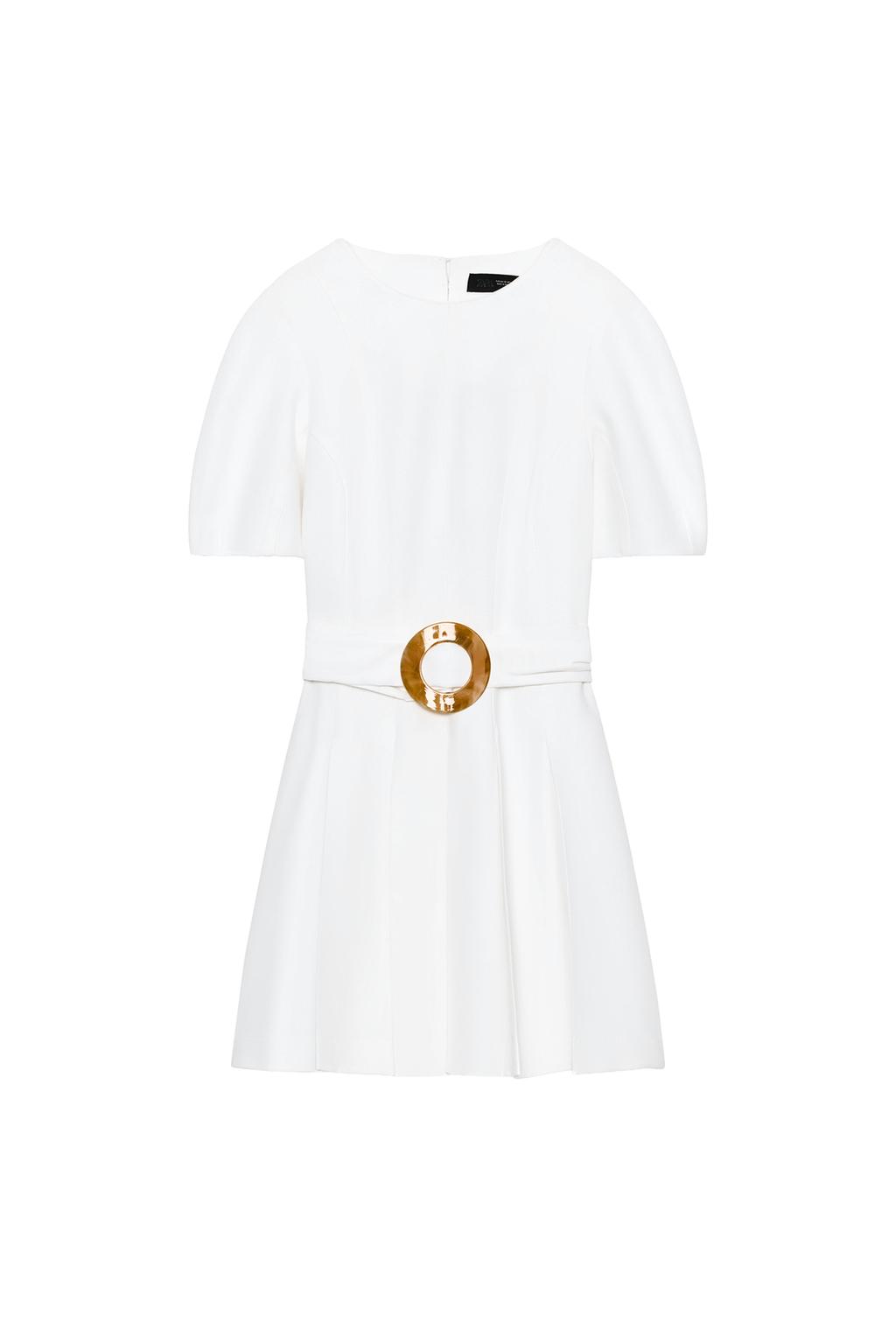 BELTED MINI DRESS - image 3