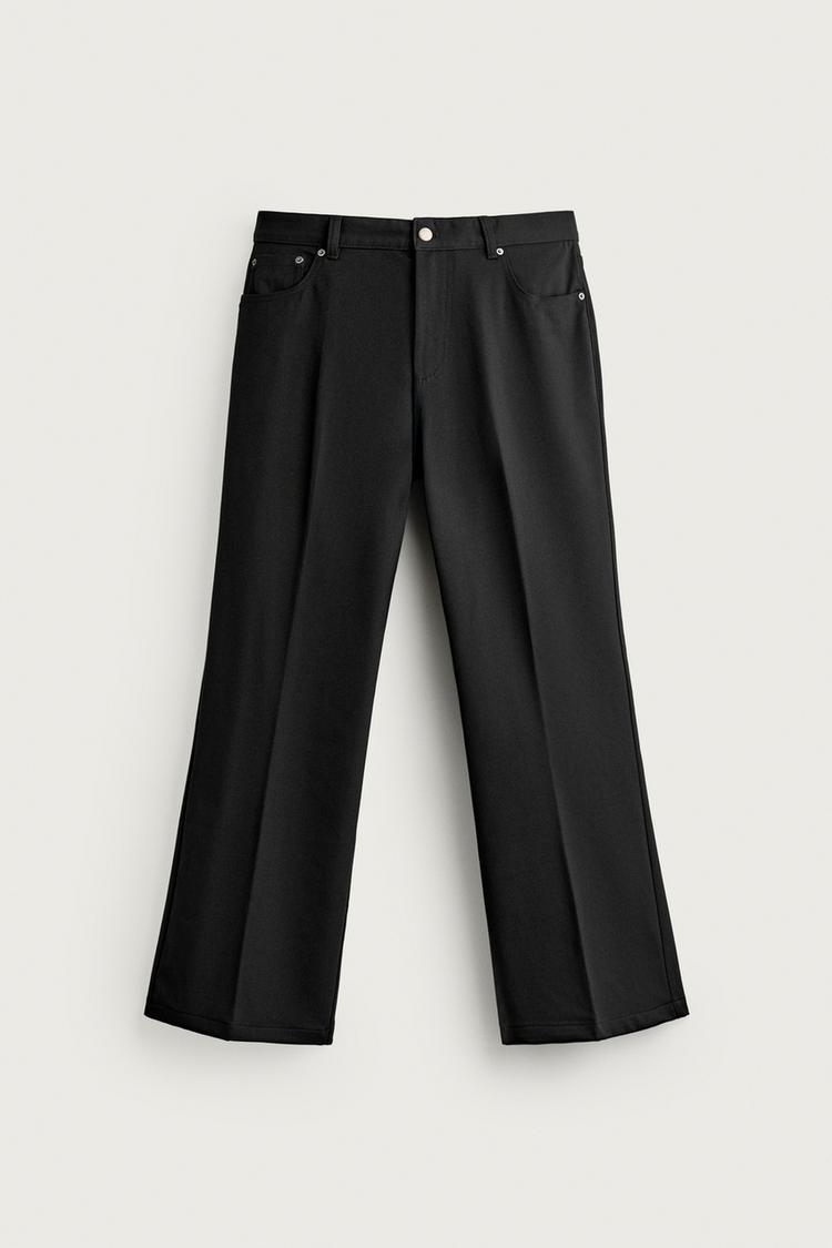 Pantalon flare fit